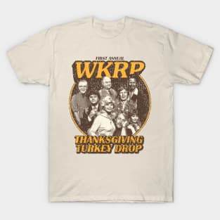 WKRP First Annual Turkey Drop T-Shirt